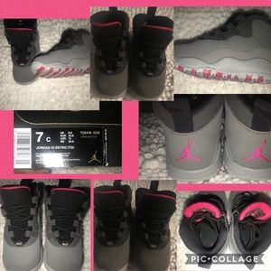 Girls Jordan 10 retro size 7